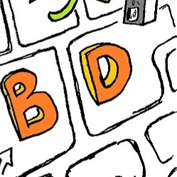 B D